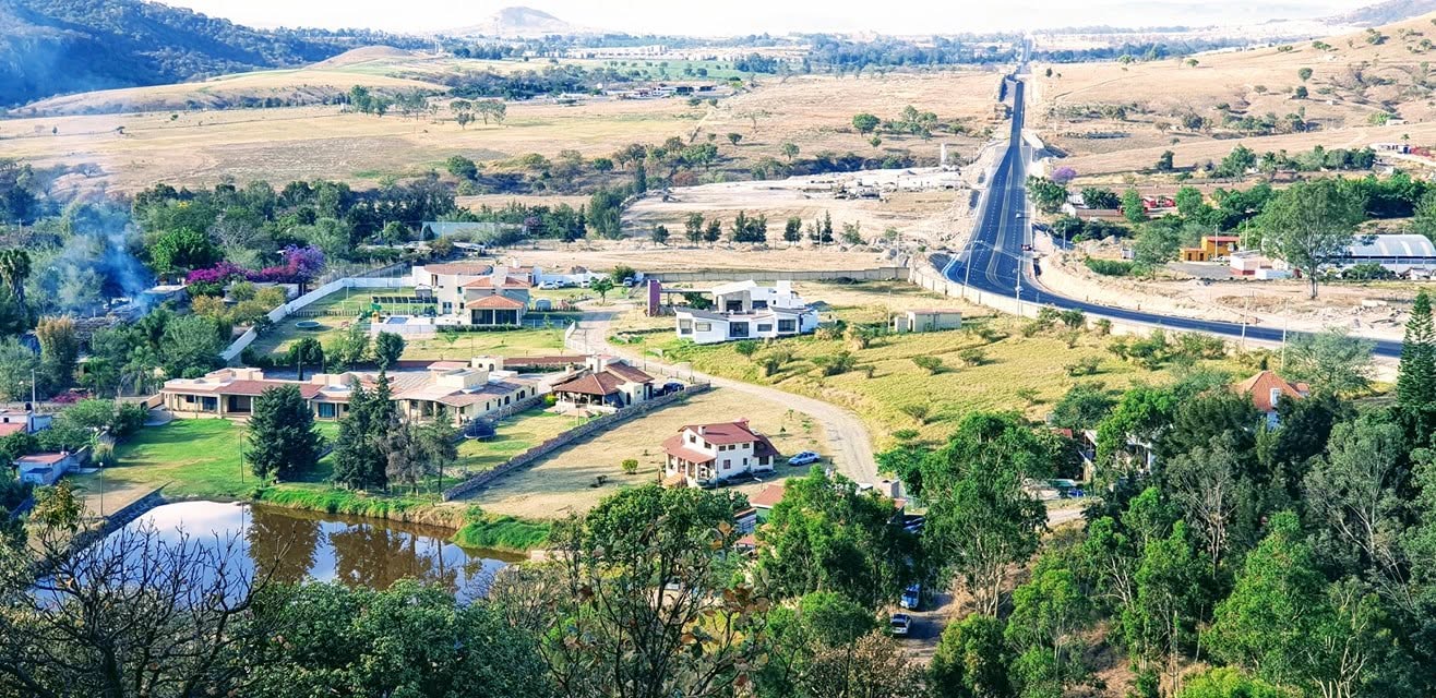 Vista del fraccionamiento